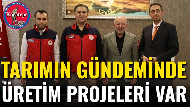 Tarımın Gündeminde Üretim Projeleri Var
