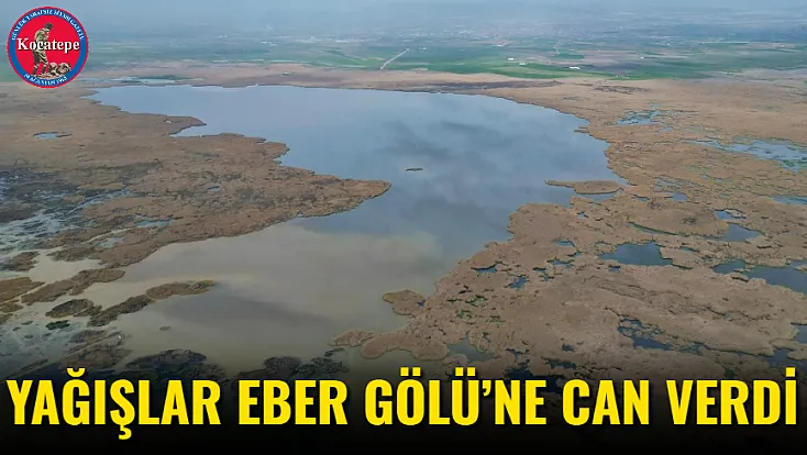 Yağışlar Eber Gölü’ne Can Verdi