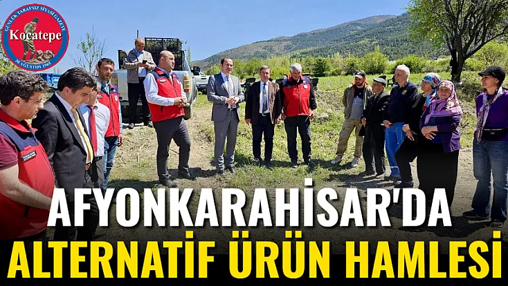 Afyon'da Alternatif Ürün Hamlesi