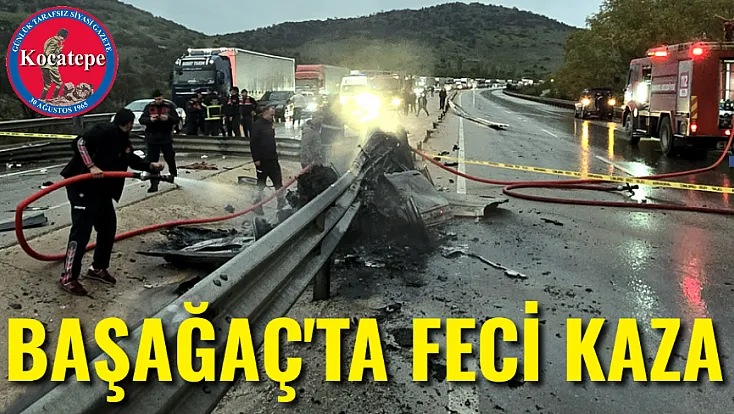 Başağaç'ta Feci Kaza