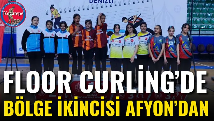Floor Curling’de Bölge İkincisi Afyon’dan