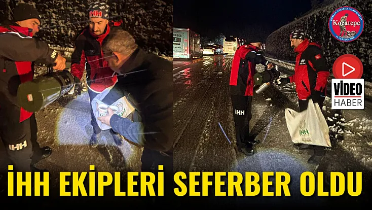 İHH Ekipleri Seferber Oldu