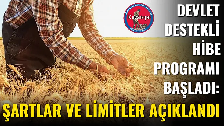 Devlet Destekli Hibe Programı Başladı: Şartlar ve Limitler Açıklandı