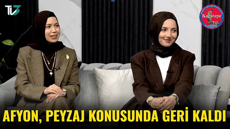 Afyon, Peyzaj Konusunda Geri Kaldı