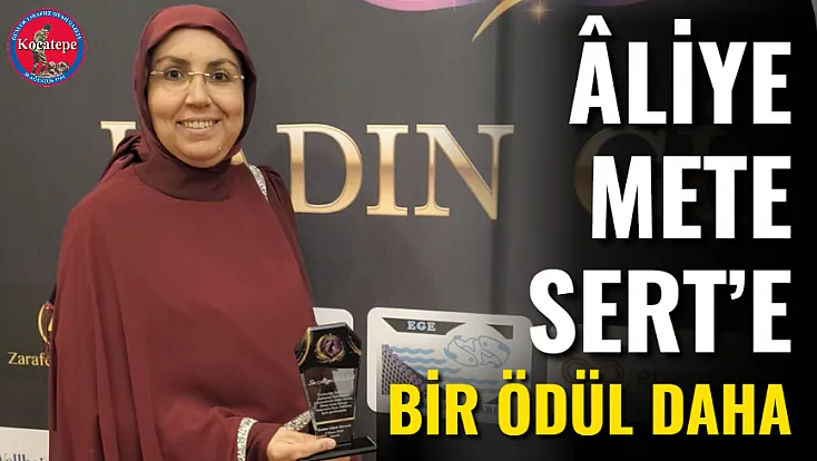 Âliye Mete Sert’e Bir Ödül Daha