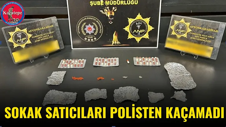 Sokak Satıcıları Polisten Kaçamadı
