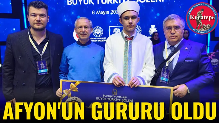 Afyon'un Gururu Oldu
