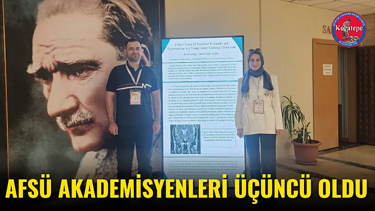 AFSÜ Akademisyenleri Üçüncü Oldu