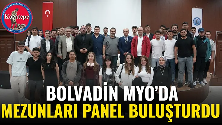 Bolvadin MYO’da Mezunları Panel Buluşturdu