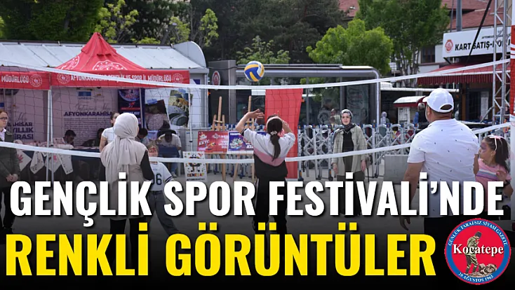 Gençlik Spor Festivali’nde Renkli Görüntüler
