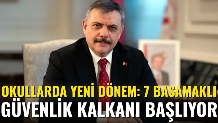 Okullarda Yeni Dönem: 7 Basamaklı Okul Güvenliği Kalkanı Başlıyor