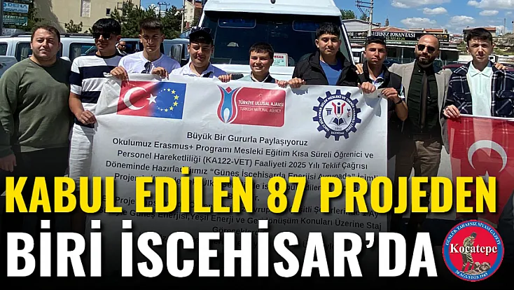 Kabul Edilen 87 Projeden Biri İscehisar’da