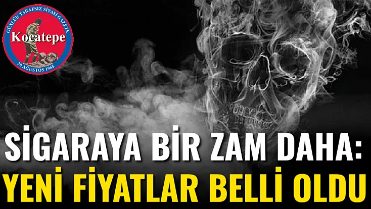 Sigaraya Bir Zam Daha: Yeni Fiyatlar Belli Oldu