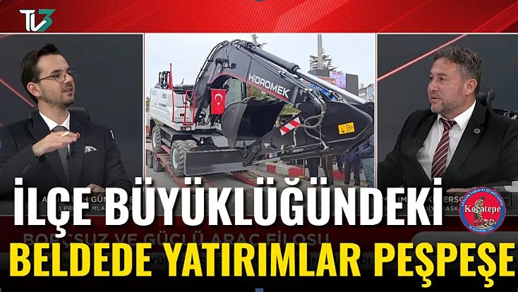 İlçe Büyüklüğündeki Beldede Yatırımlar Peşpeşe