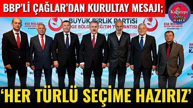 ‘Her Türlü Seçime Hazırız’