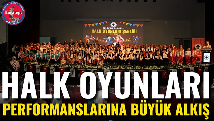 Halk Oyunları Performanslarına Büyük Alkış