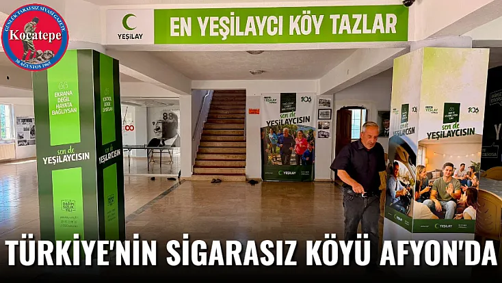 Türkiye'nin Sigarasız Köyü Afyon'da