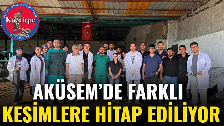 AKÜSEM’de Farklı Kesimlere Hitap Ediliyor