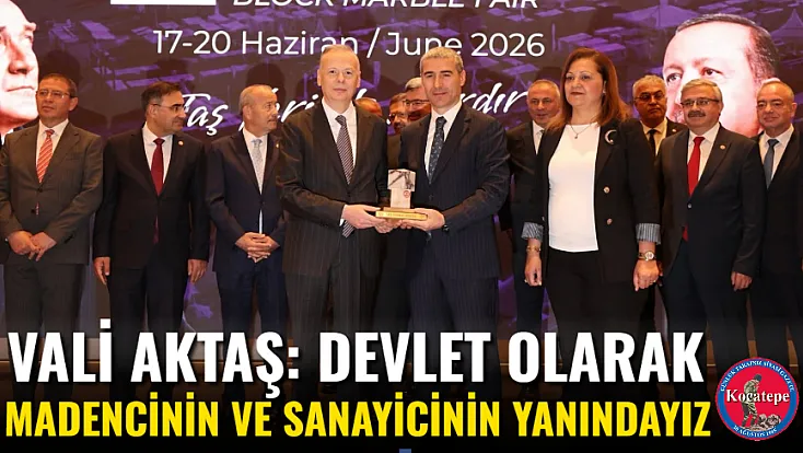 Vali Aktaş: Devlet Olarak Madencinin Ve Sanayicinin Yanındayız