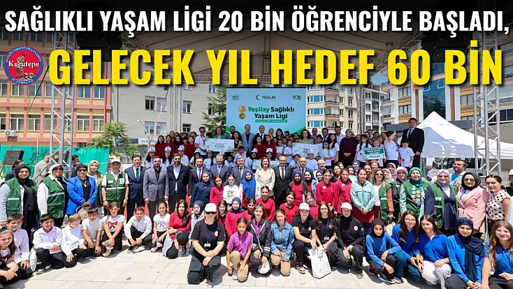 Sağlıklı Yaşam Ligi 20 Bin Öğrenciyle Başladı, Gelecek Yıl Hedef 60 Bin