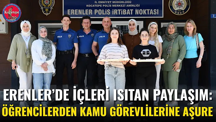 Erenler’de İçleri Isıtan Paylaşım: Öğrencilerden Kamu Görevlilerine Aşure