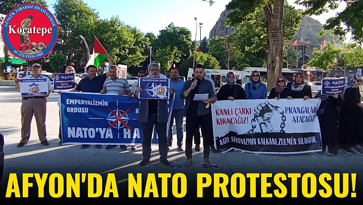 Afyon'da NATO Protestosu!