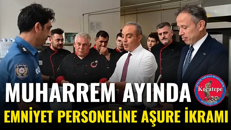 Muharrem Ayında Emniyet Personeline Aşure İkramı