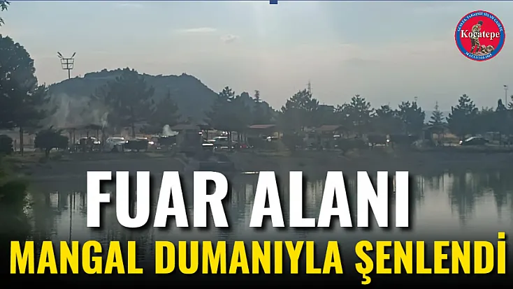 Fuar Alanı Mangal Dumanıyla Şenlendi