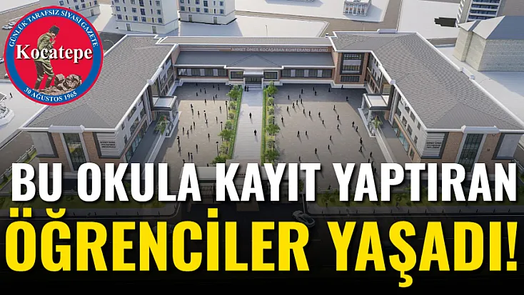 Bu Okula Kayıt Yaptıran Öğrenciler Yaşadı!