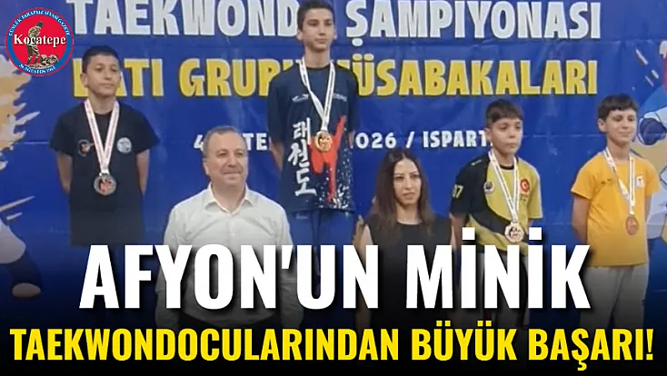 Afyon'un Minik Taekwondocularından Büyük Başarı!