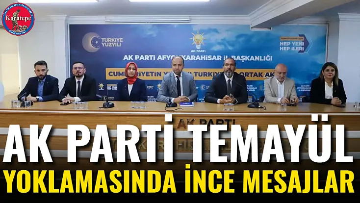 AK Parti Temayül Yoklamasında İnce Mesajlar