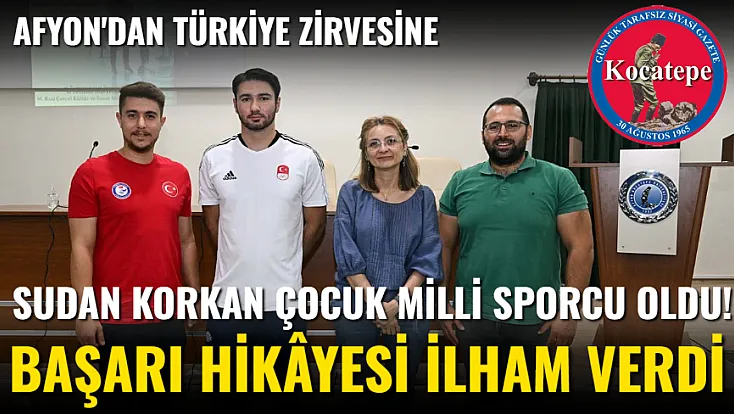 Sudan Korkan Çocuk Milli Sporcu Oldu! Başarı Hikâyesi İlham Verdi