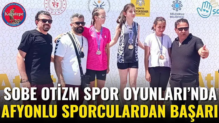 SOBE Otizm Spor Oyunları’nda Afyonlu Sporculardan Başarı