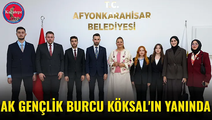 AK Gençlik Burcu Köksal'ın Yanında