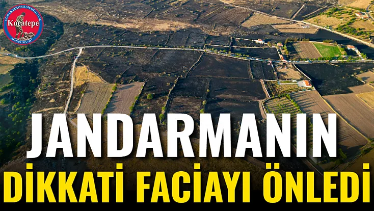 Jandarmanın Dikkati Faciayı Önledi