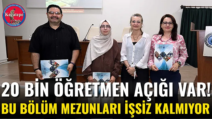 20 Bin Öğretmen Açığı Var! Bu Bölüm Mezunları İşsiz Kalmıyor
