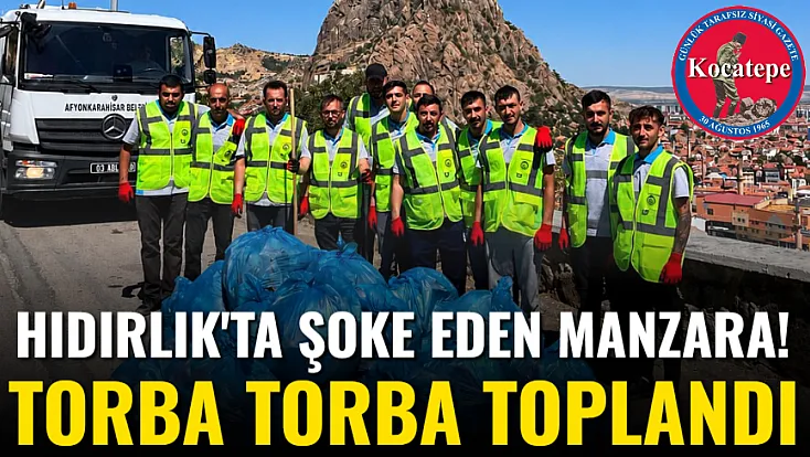 Hıdırlık'ta Şoke Eden Manzara! Torba Torba Toplandı