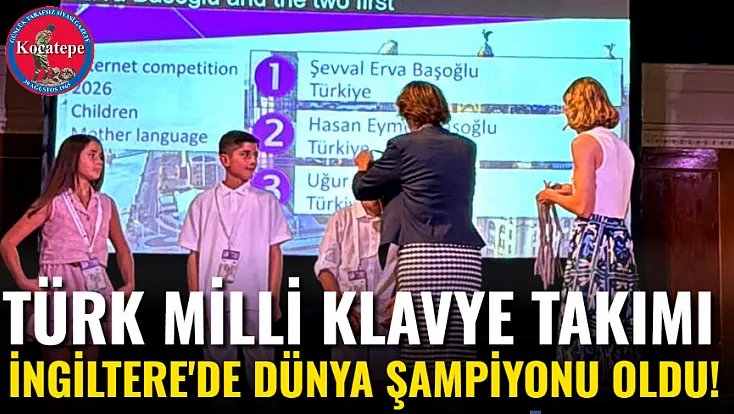 Türk Milli Klavye Takımı İngiltere'de Dünya Şampiyonu Oldu!