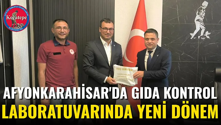 Afyonkarahisar'da Gıda Kontrol Laboratuvarında Yeni Dönem