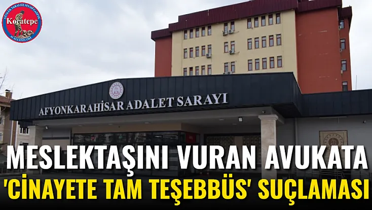 Meslektaşını Vuran Avukata 'Cinayete Tam Teşebbüs' Suçlaması