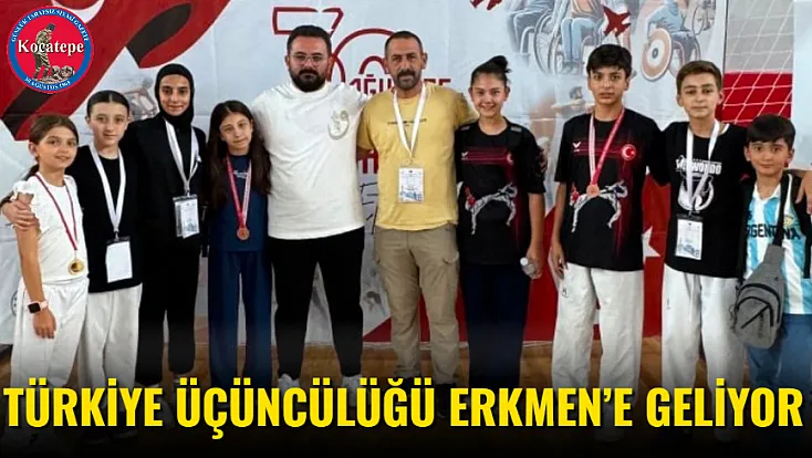 Türkiye Üçüncülüğü Erkmen’e geliyor