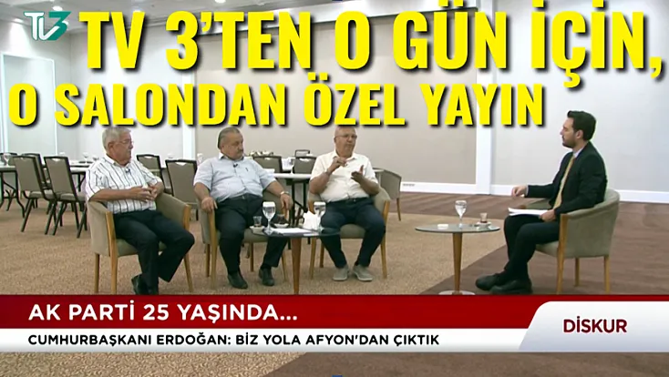 TV 3’ten O Gün İçin, O Salon’dan Özel Yayın
