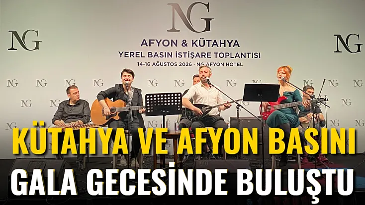 Kütahya Ve Afyonkarahisar Basını Gala Gecesinde Buluştu