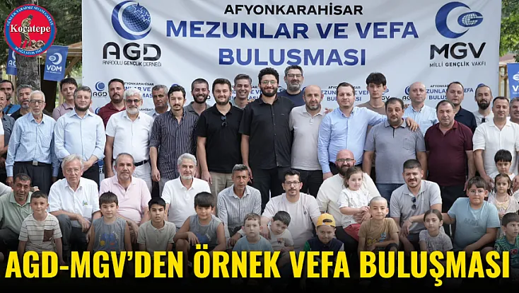 AGD-MGV’DEN Örnek Vefa Buluşması