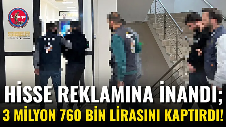 Hisse Reklamına İnandı; 3 Milyon 760 Bin Lirasını Kaptırdı!