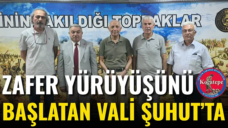 Zafer Yürüyüşünü Başlatan Vali Şuhut’ta