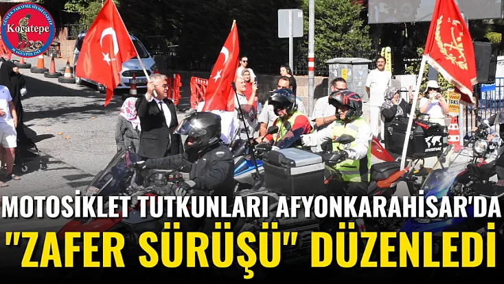 Motosiklet Tutkunları Afyonkarahisar'da 