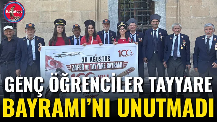 Genç Öğrenciler Tayyare Bayramı’nı Unutmadı