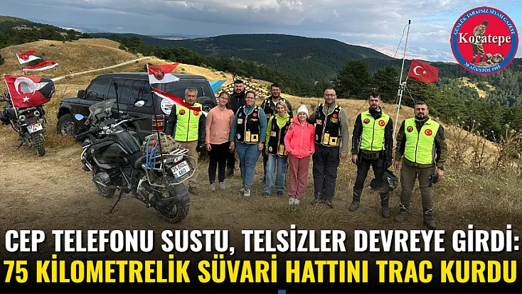 Cep Telefonu Sustu, Telsizler Devreye Girdi: 75 Kilometrelik Süvari Hattını TRAC Kurdu