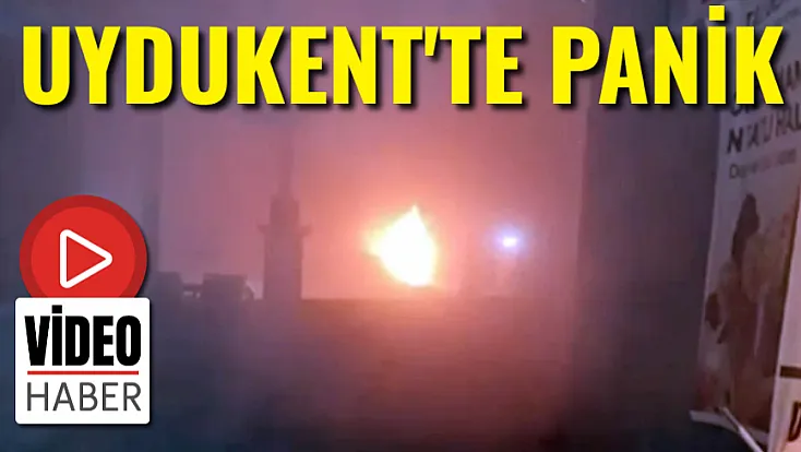 Afyon’da Uydukent’te Panik!